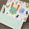 Cradle sheet Lino Home poofo mint