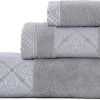 Set of towels Nef-Nef leticia grey 3pcs